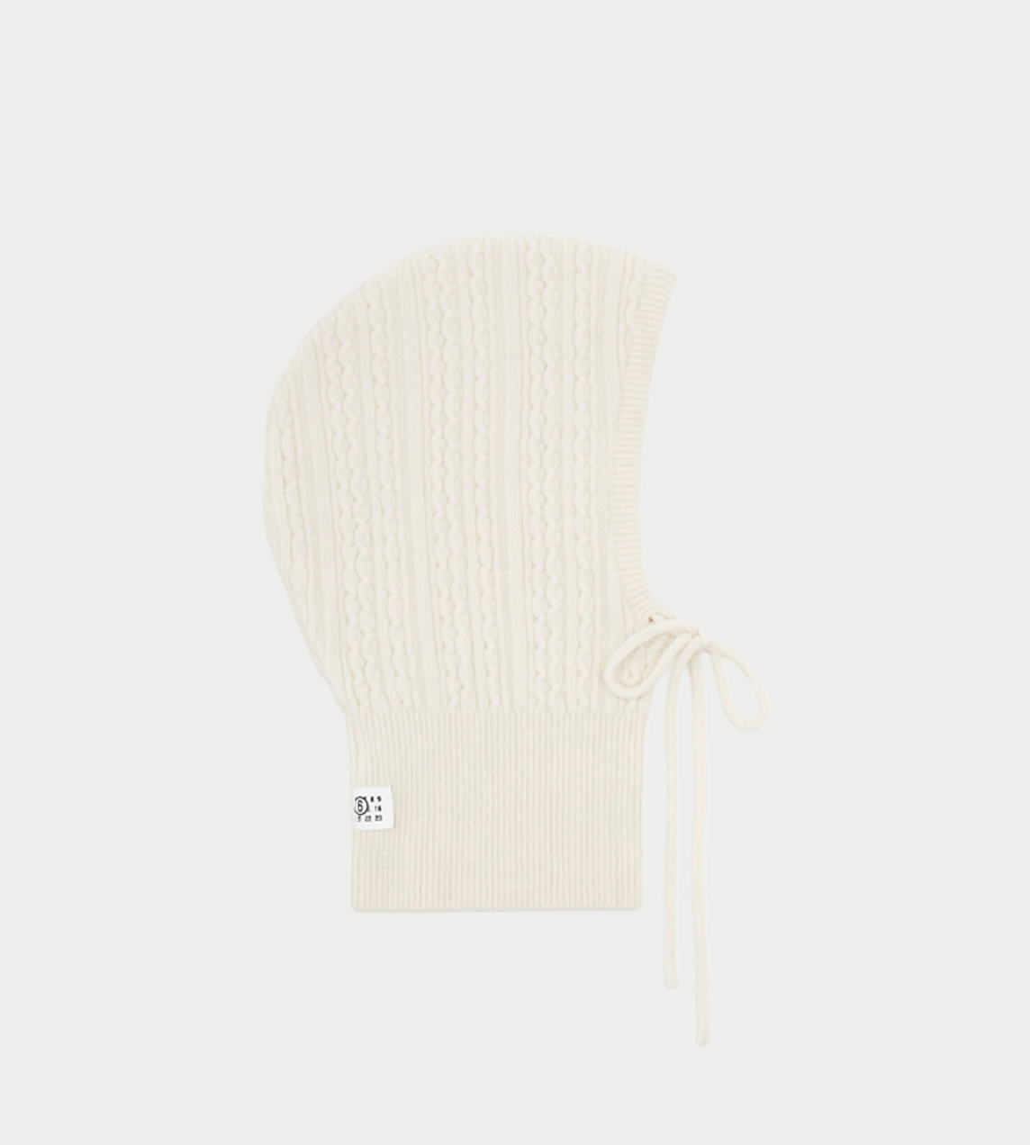 MM6 MAISON MARGIELA - Logo Motif Balaclava White