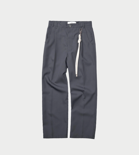 Song For The Mute - Loose Pleated Pants Charcoal