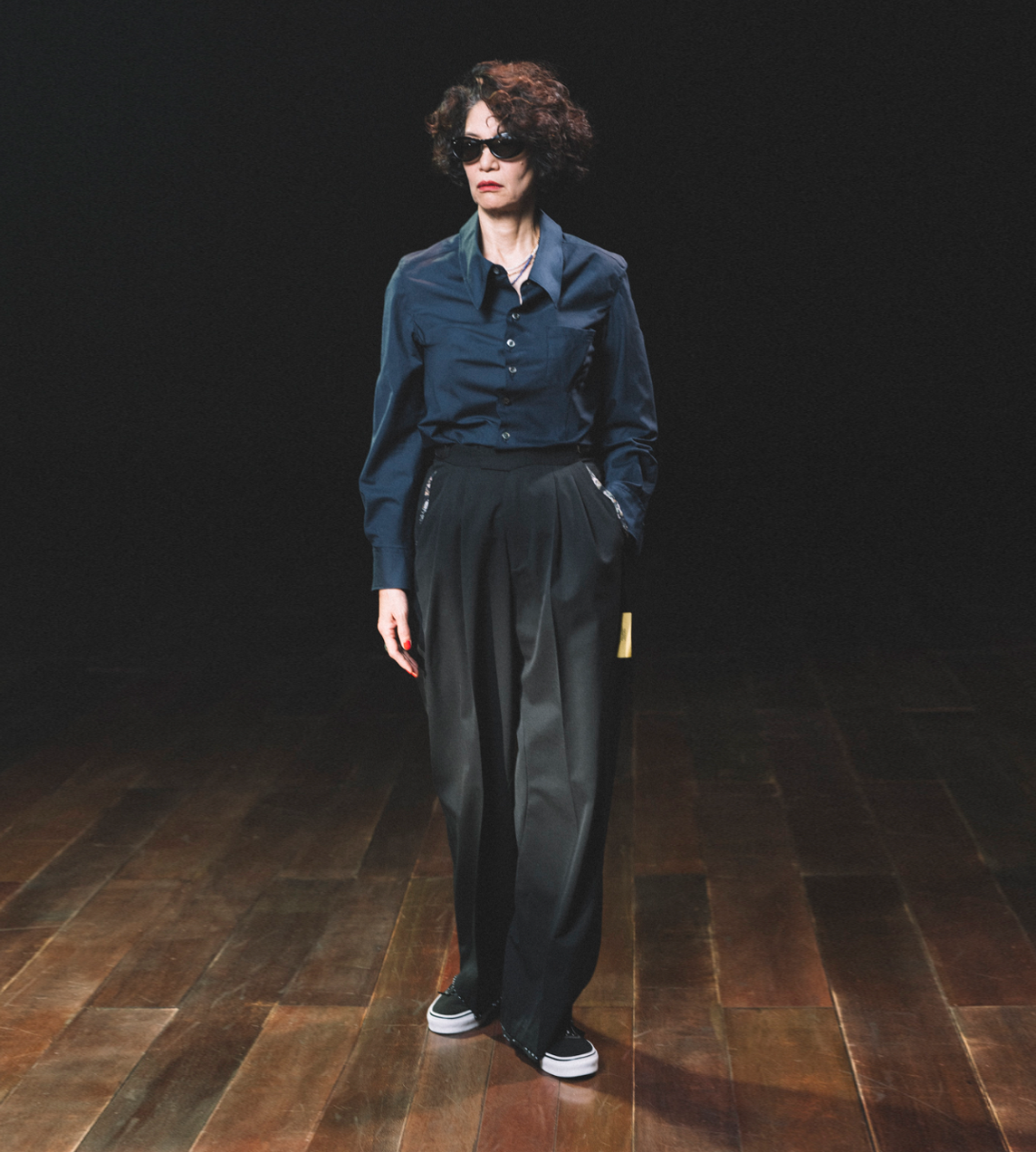 UNDERCOVER - Pocket button Shirt Navy