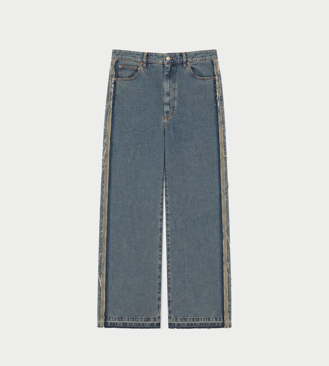 MM6 MAISON MARGIELA - Exposed Seam Jeans Dk Blue