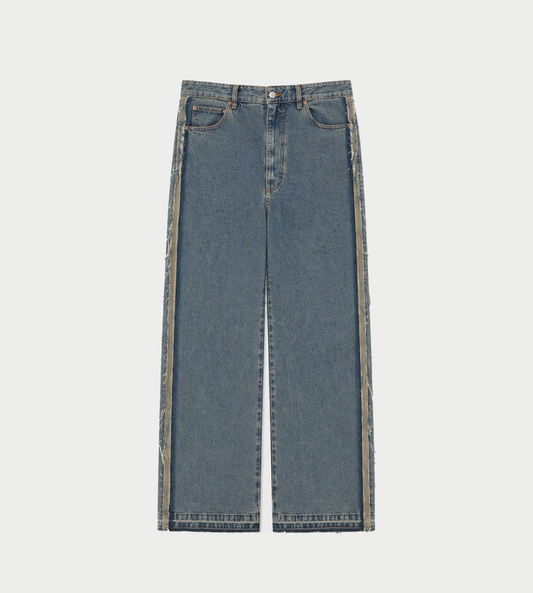 MM6 MAISON MARGIELA - Exposed Seam Jeans Dk Blue