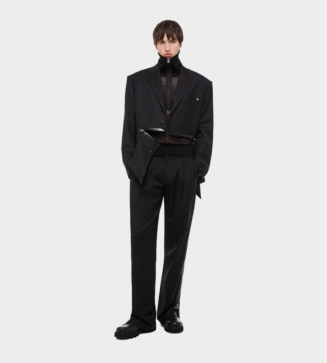 HELMUT LANG - Zip Driver Blazer Blk