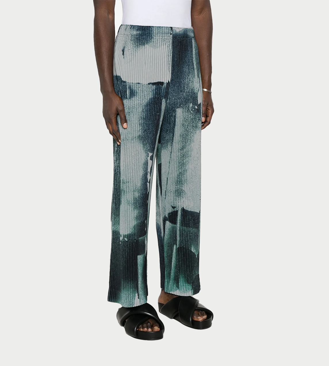 Homme Plisse Issey Miyake - Painted Pants Dark Grey