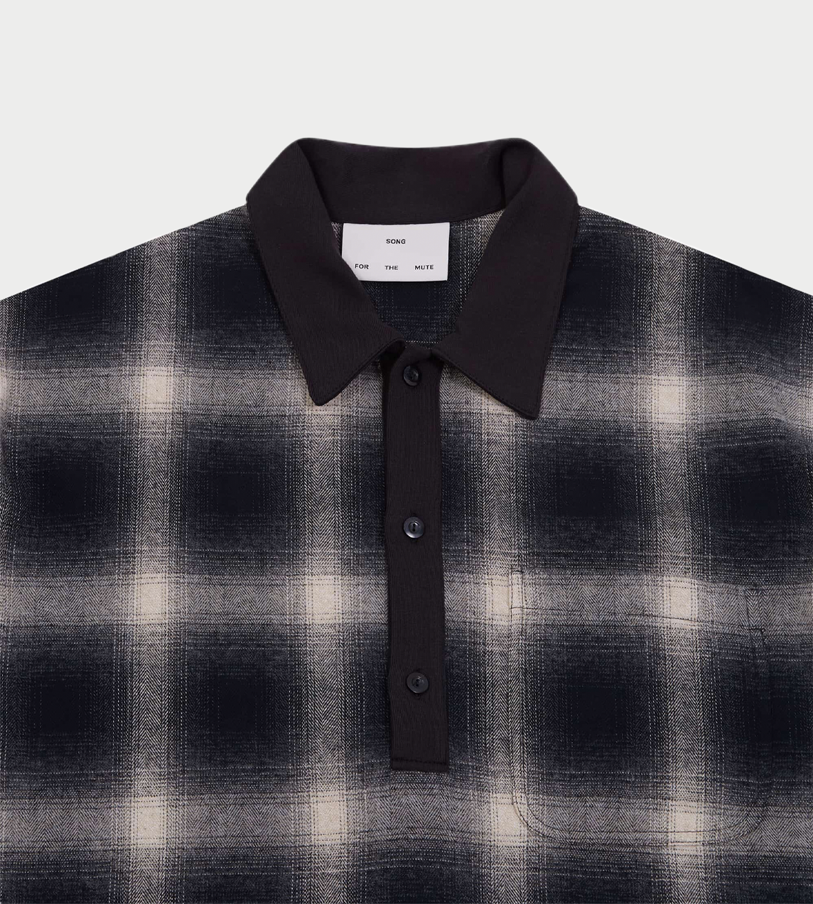 SONG FOR THE MUTE - Gym Polo Black