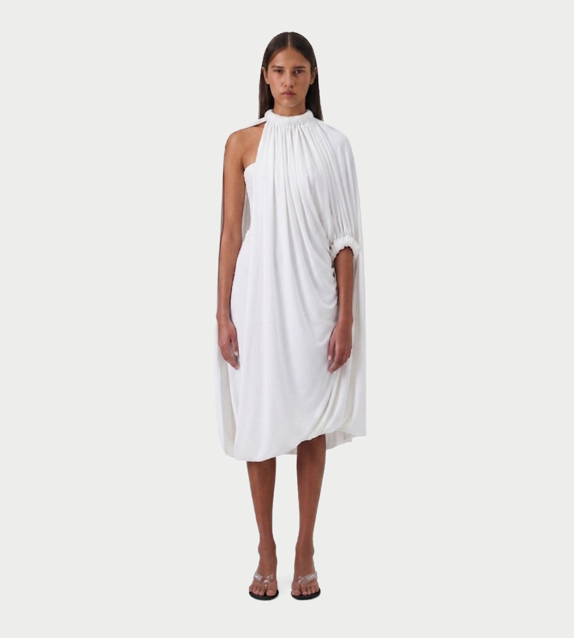 COPERNI - Draped Smock Dress White