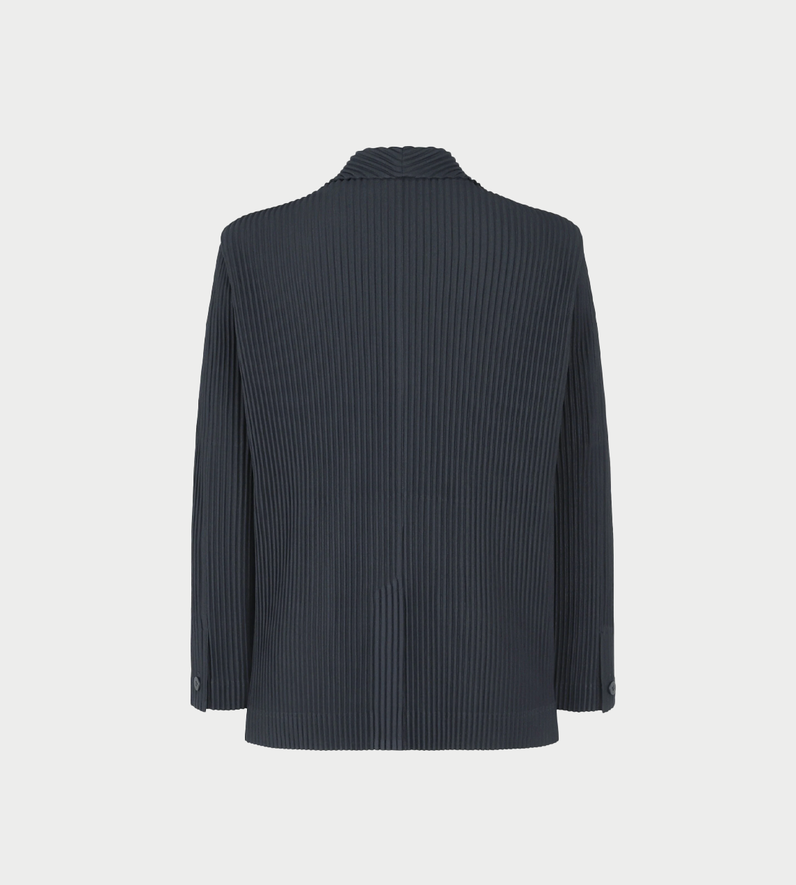HOMME PLISSE ISSEY MIYAKE - Basic Pleated Jacket Blk