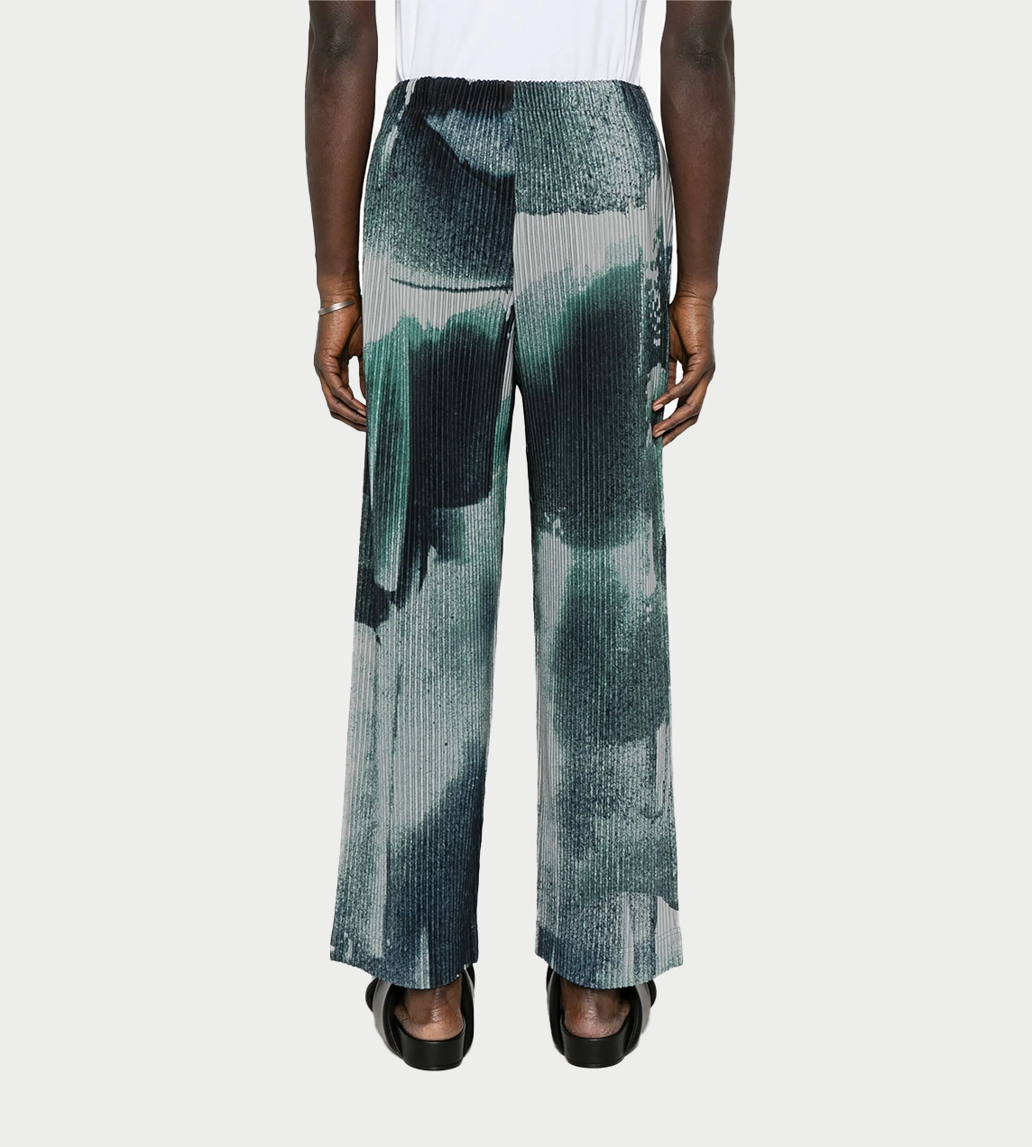 Homme Plisse Issey Miyake - Painted Pants Dark Grey