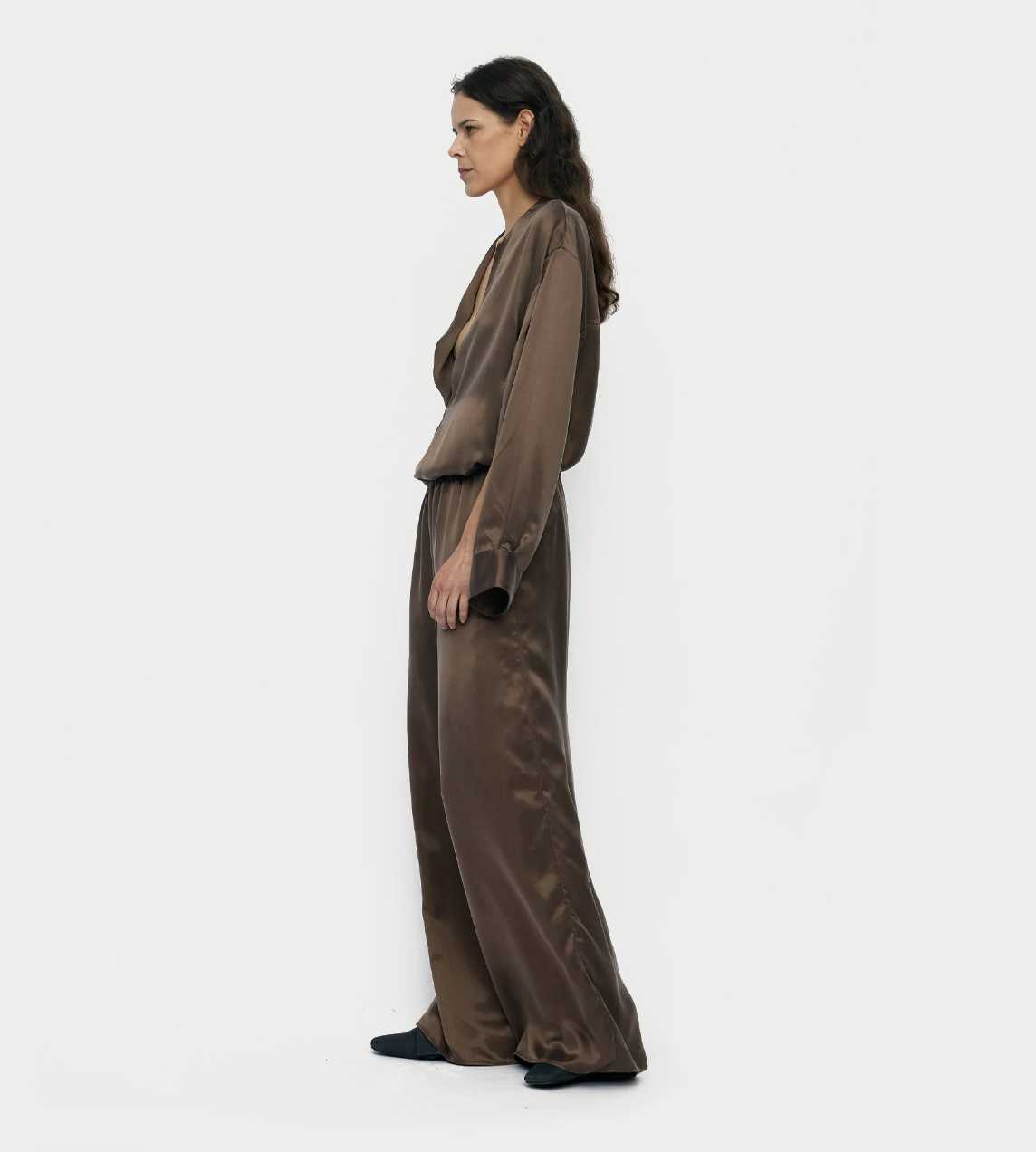 RUOHAN - Cognac Lounge Pants Brown