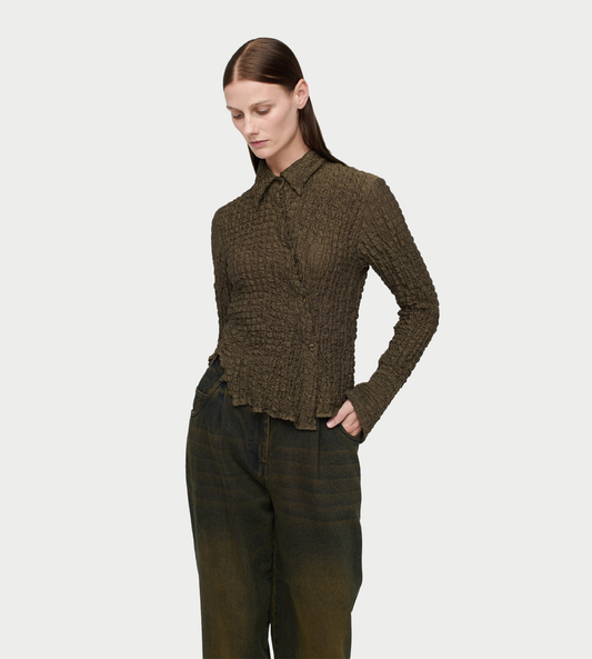 SONG FOR THE MUTE - Twisted Shirt Green