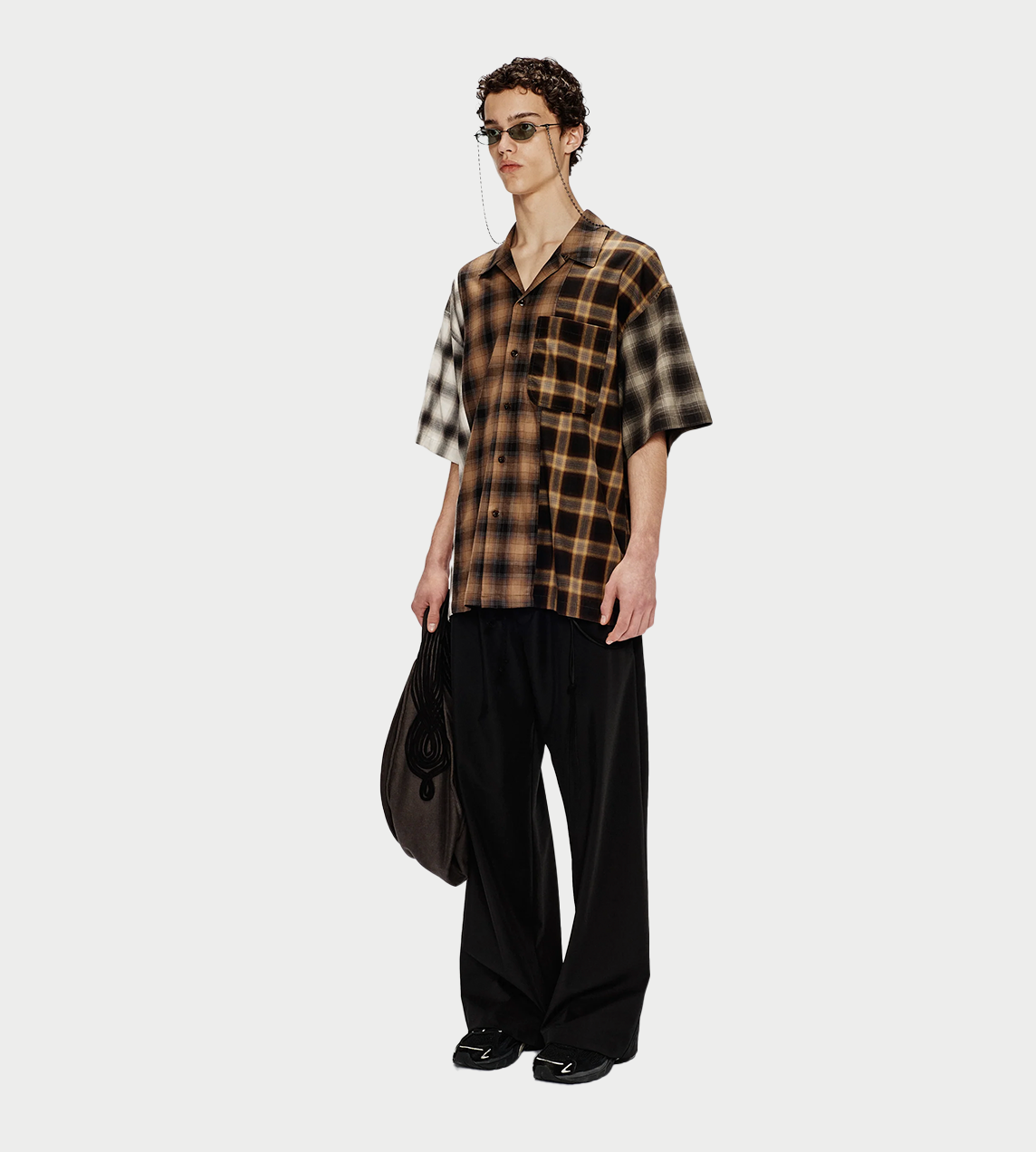 SONG FOR THE MUTE - Button-up Gym Shirt Multi