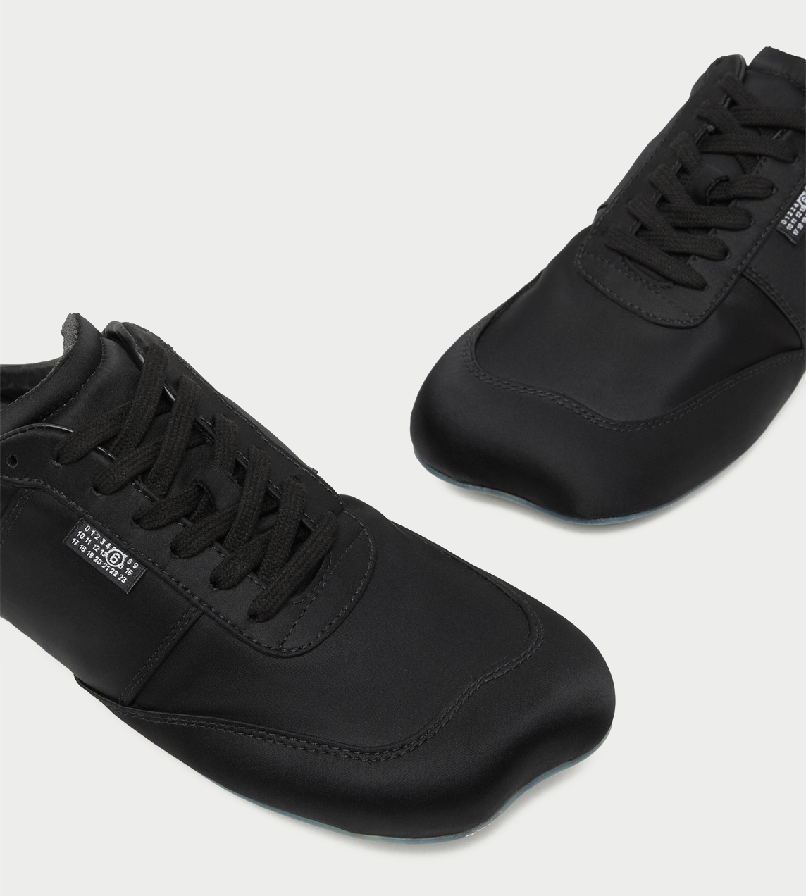 MM6 MAISON MARGIELA - Satin Factory Sneakers Blk