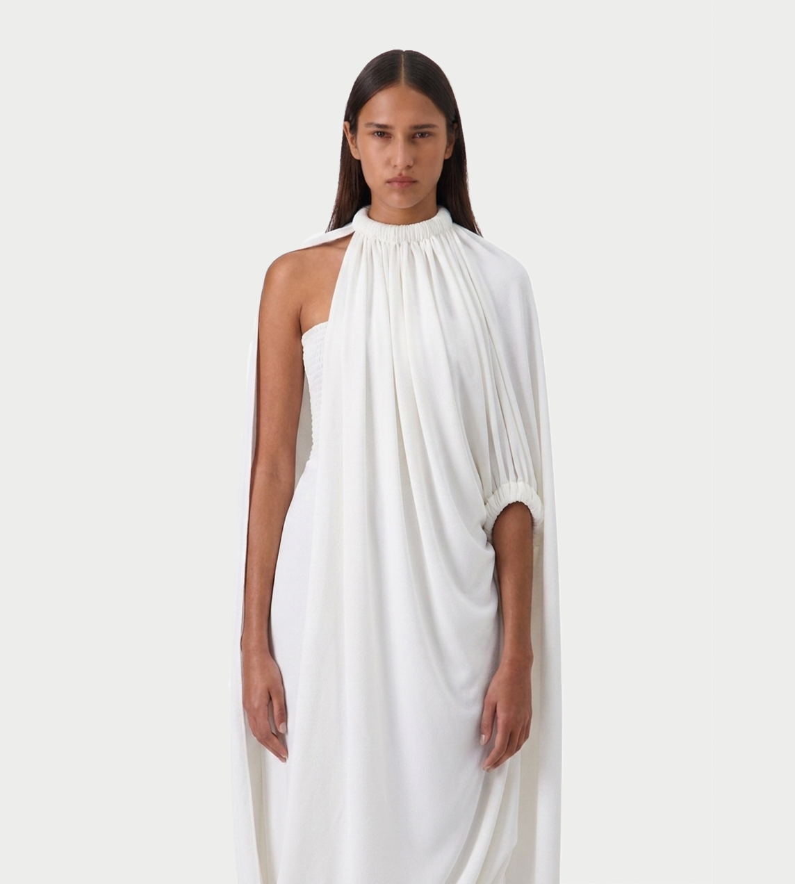COPERNI - Draped Smock Dress White