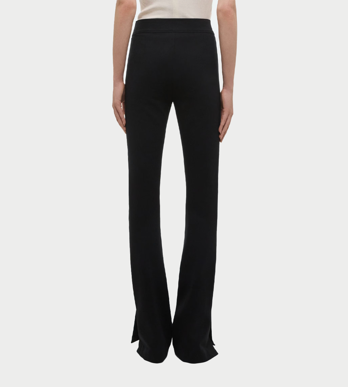 HELMUT LANG - Ponte Bootcut Pants Blk
