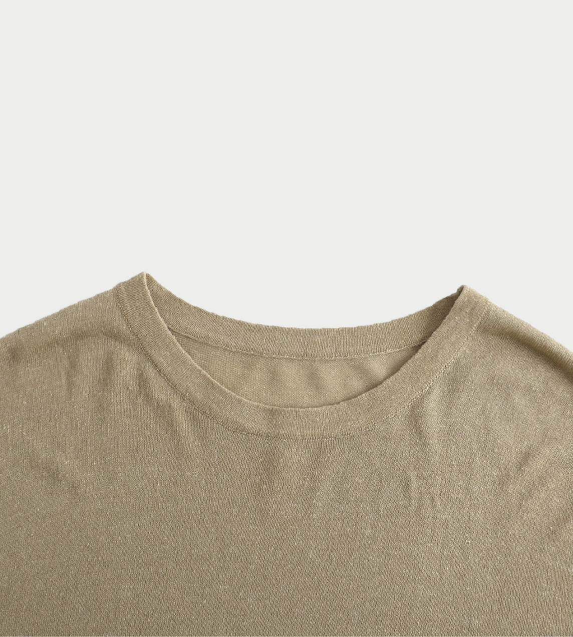 Light-weighted Pullover Grass Green