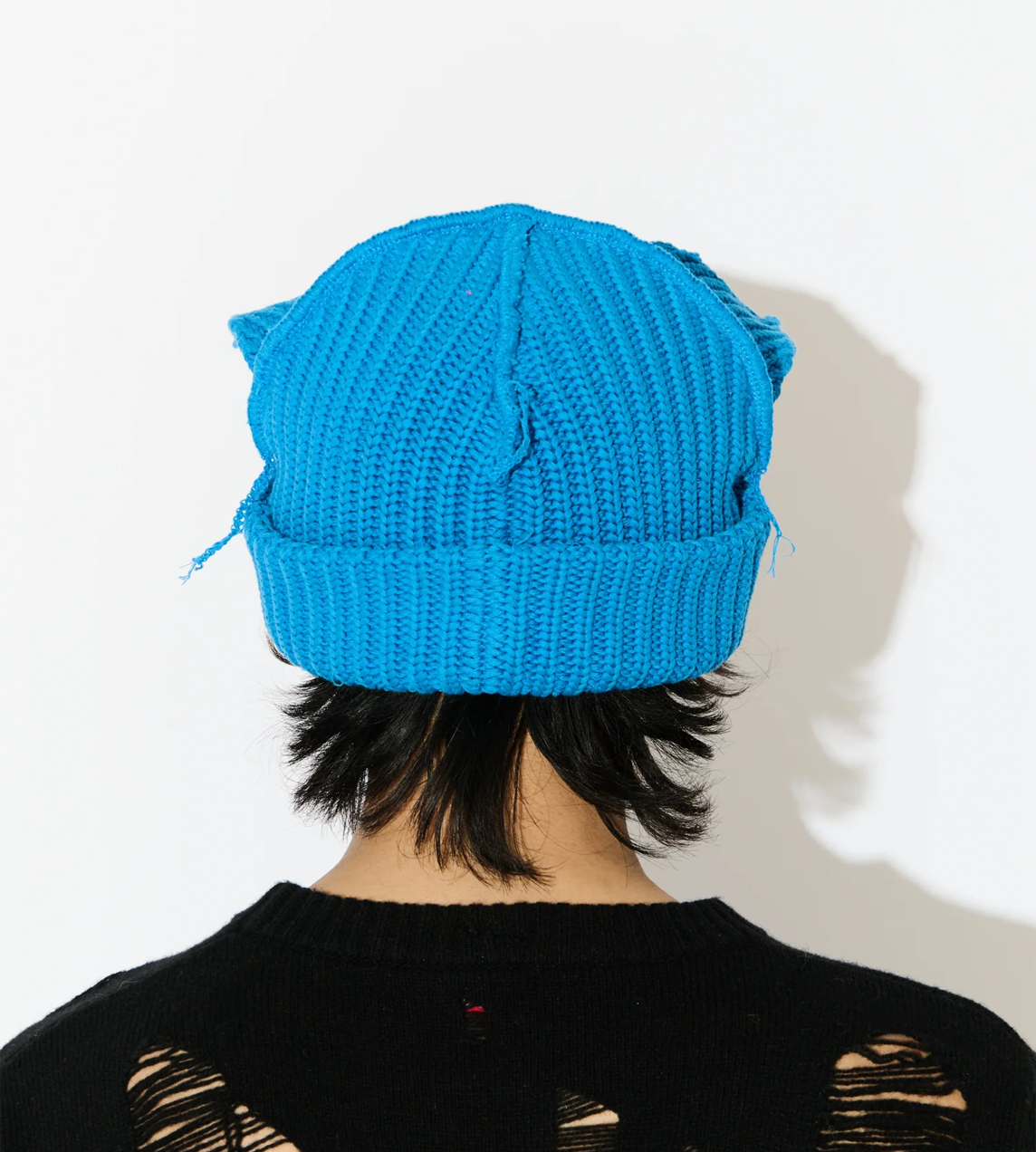 Chunky Ears Beanie Blue