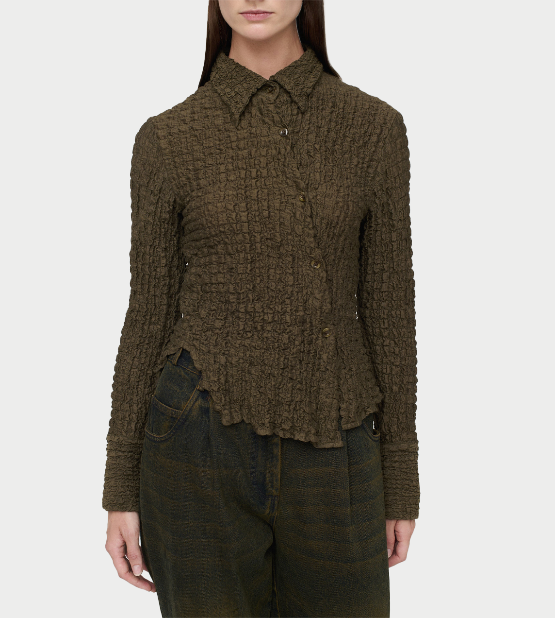 Twisted Shirt Green