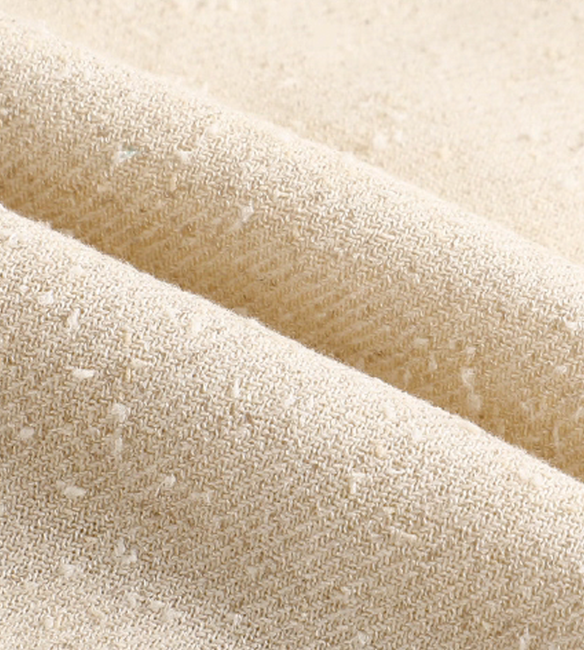 Textured Scarf Jacket Ivory