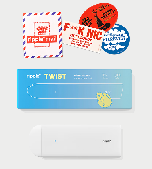 Ripple - Plant-Powered puffs Twist / Citrus