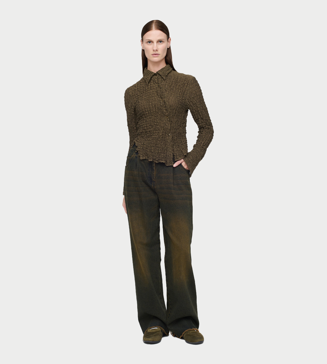 Twisted Shirt Green