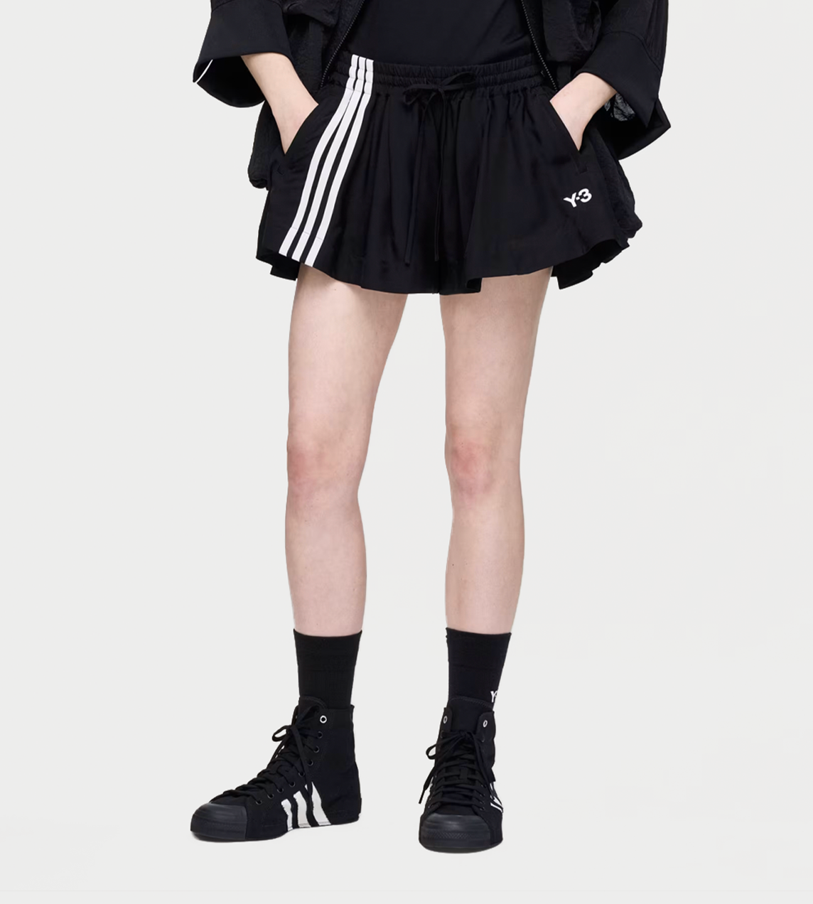 Y-3 Tennis Shorts Black