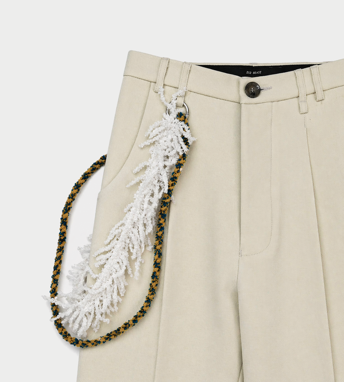 Pleated Tapered Pant Limoncello