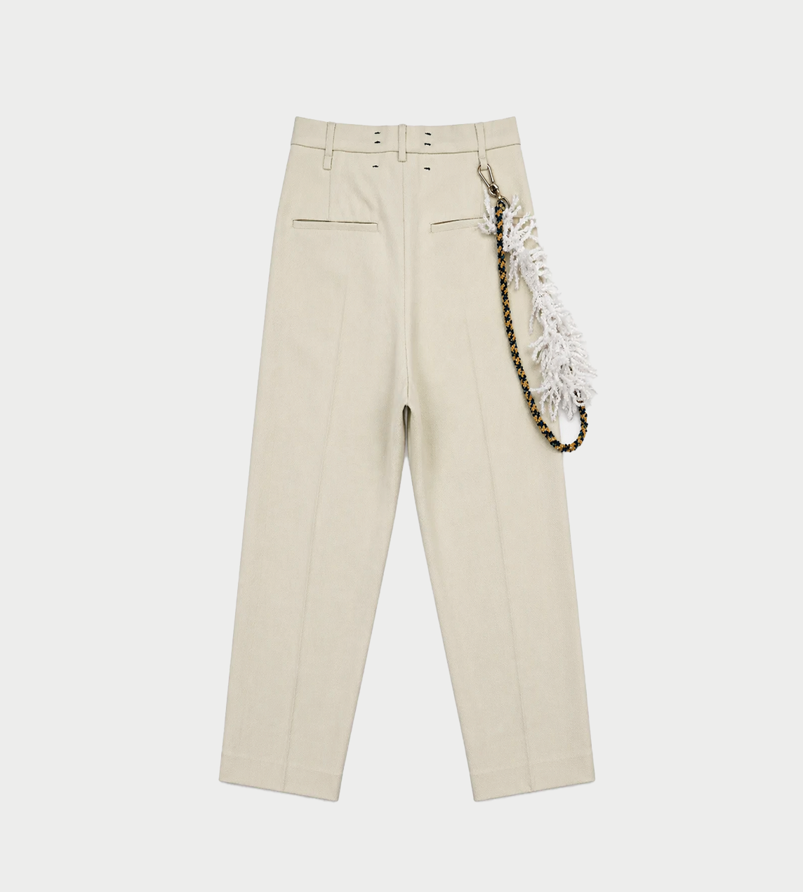Pleated Tapered Pant Limoncello