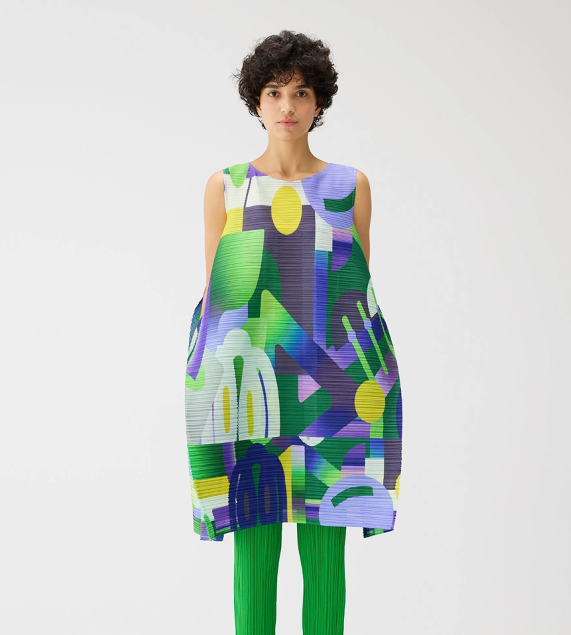 PLEATS PLEASE ISSEY MIYAKE - Playground Dress Purple
