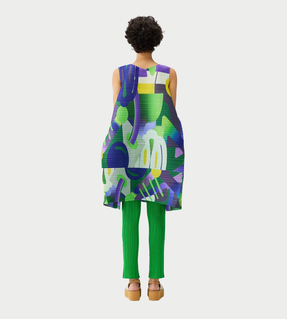 PLEATS PLEASE ISSEY MIYAKE - Playground Dress Purple