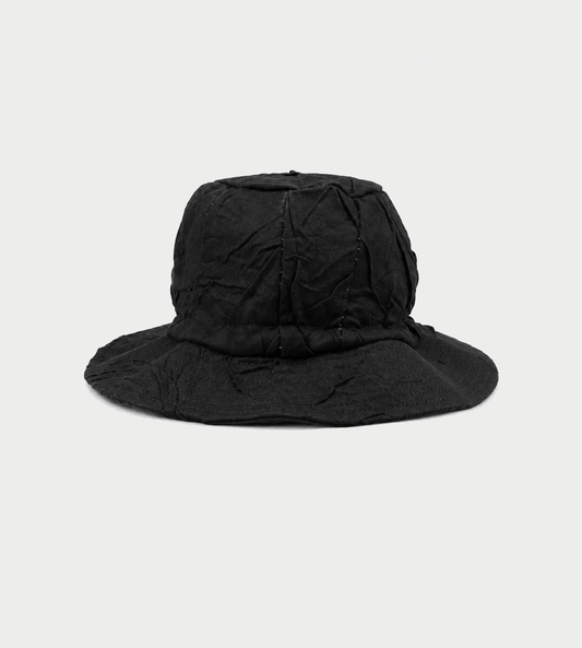 MASNADA - Adjustable Wool blended Hat Blk