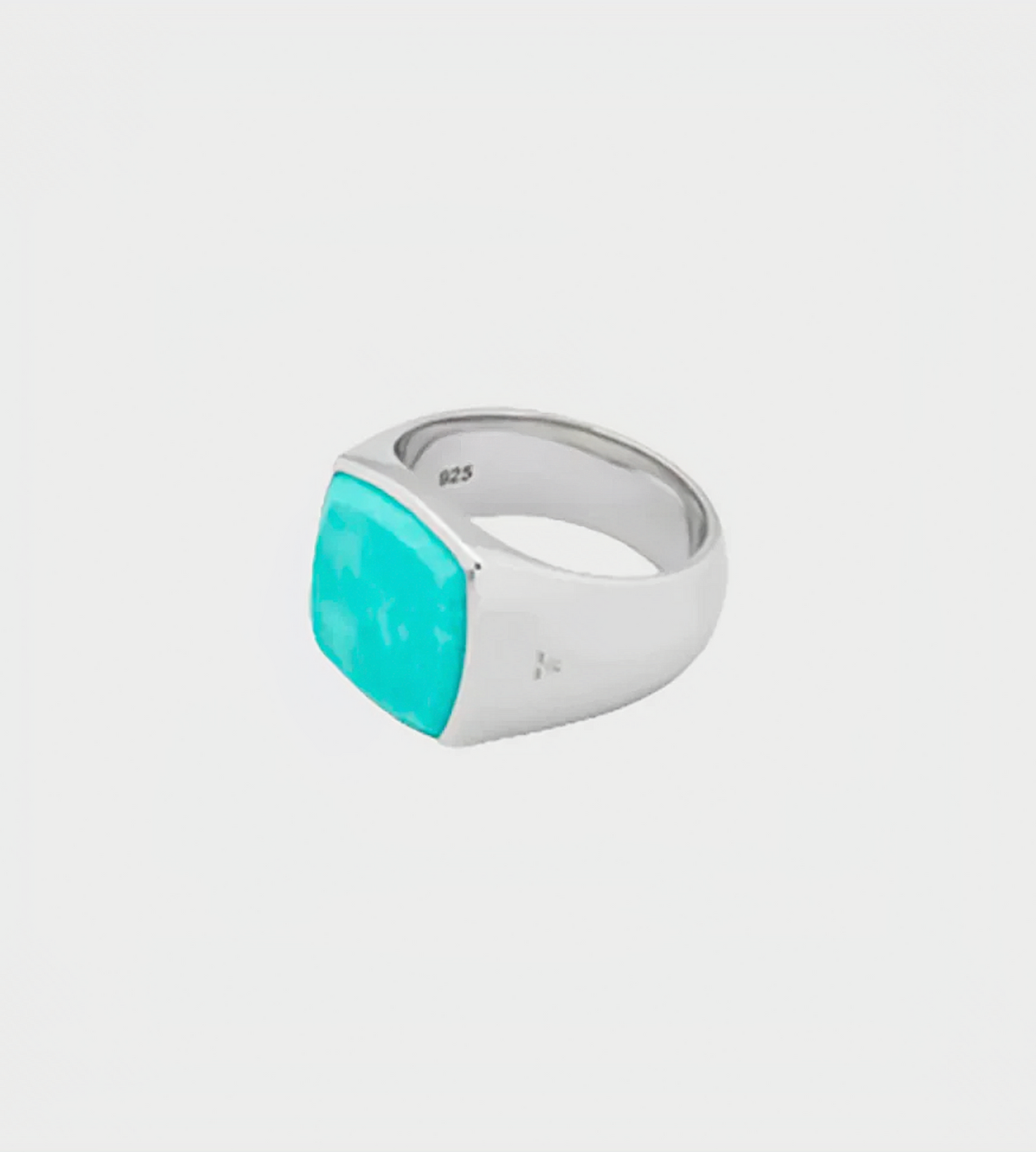 Tom Wood - Cushion Ring Turquoise