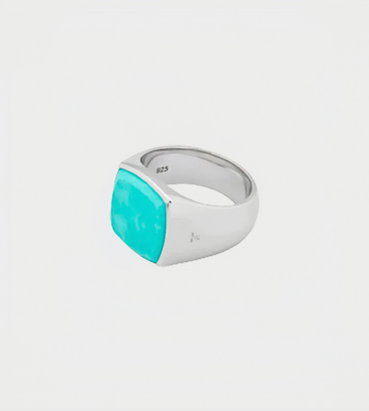 Tom Wood - Cushion Ring Turquoise