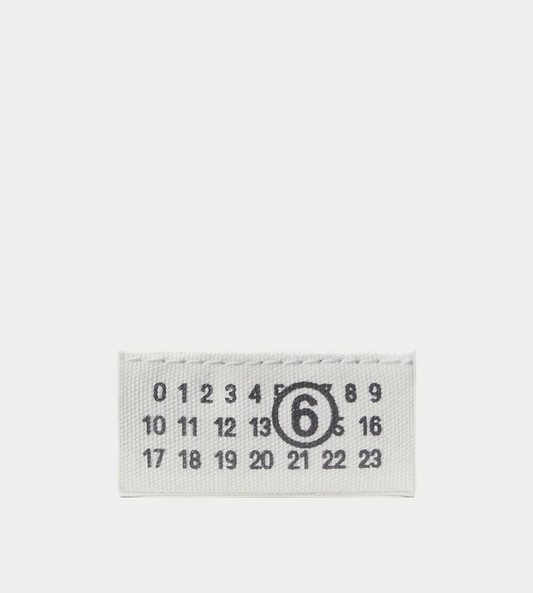 MM6 MAISON MARGIELA - Numberic Clutch White