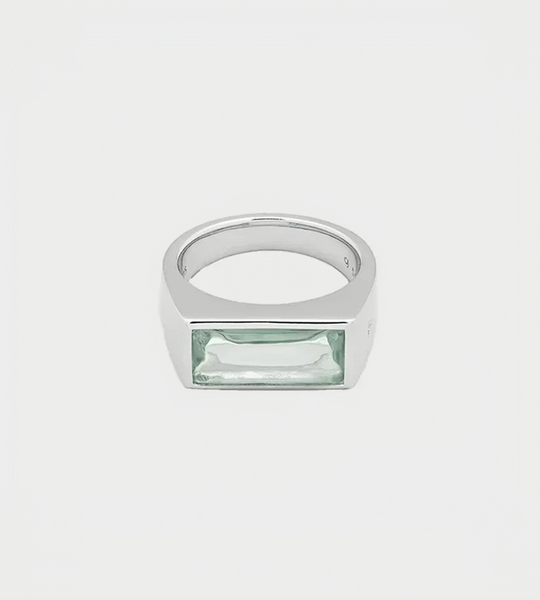 TOMWOOD トムウッド Peaky Ring Green Quartz Tom Wood - Peaky Ring Green Quartz – WDLT117