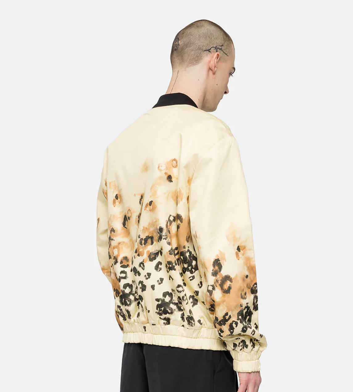 Cheetah Print Reversible Bomber