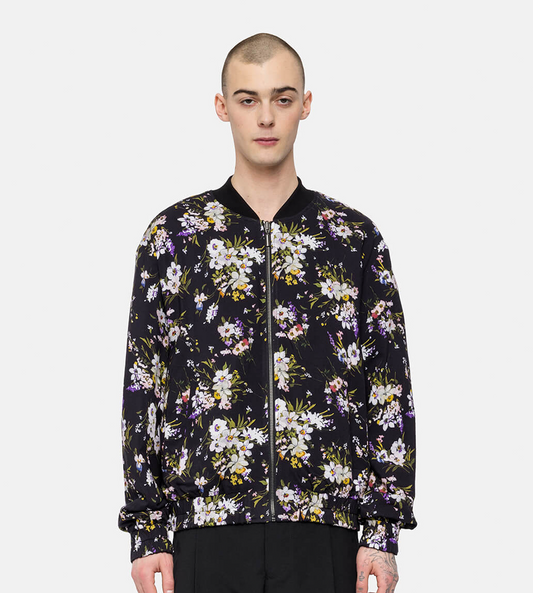 DAVI - Adeline Flower Reversible Bomber