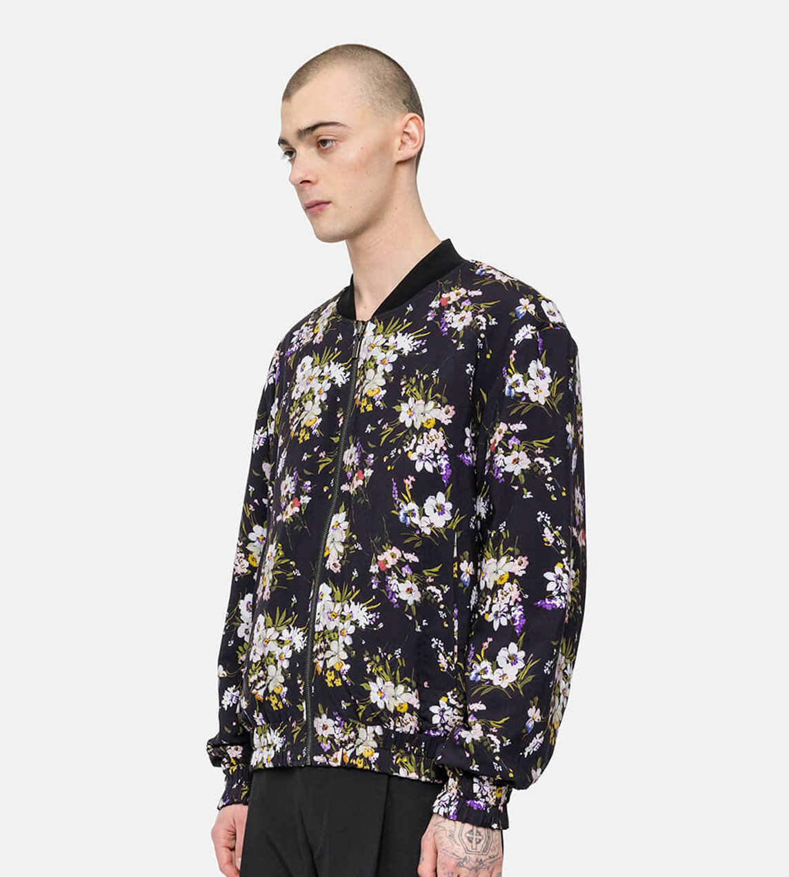 Adeline Flower Reversible Bomber