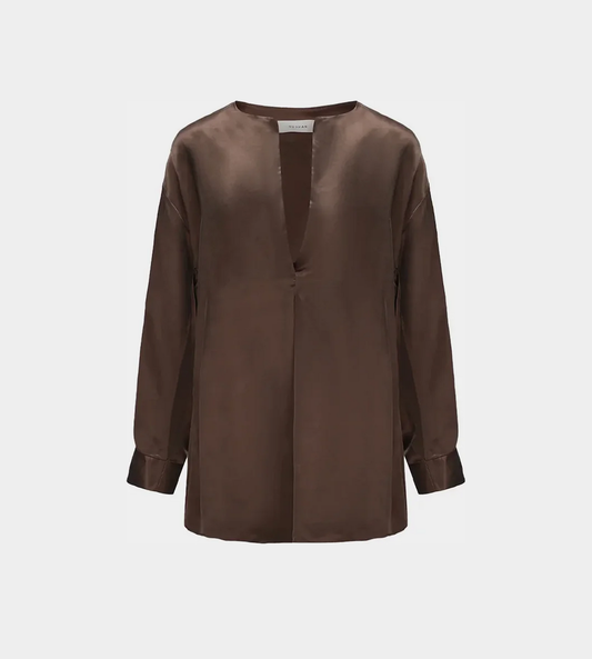 RUOHAN - Cognac Brac Shirt Brown