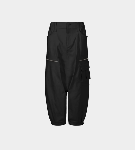 ISSEY MIYAKE - Grainy Pants Blk