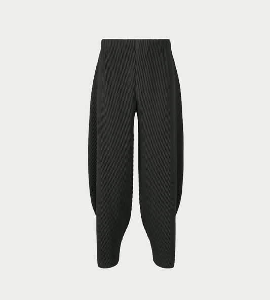 HOMME PLISSE ISSEY MIYAKE - Angular Stone Trousers Coke Grey