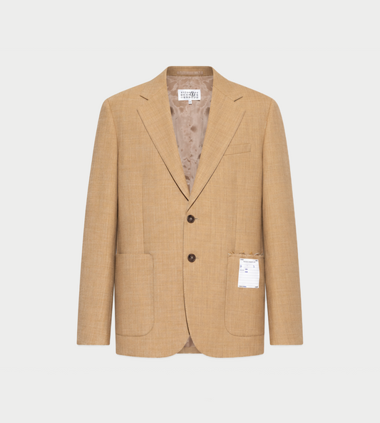 MM6 MAISON MARGIELA - Tailored Jacket Beige