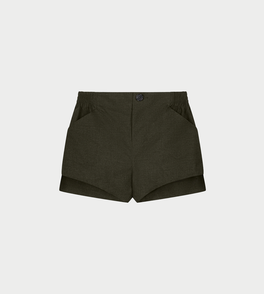 COPERNI - Technical Tailored Shorts Green