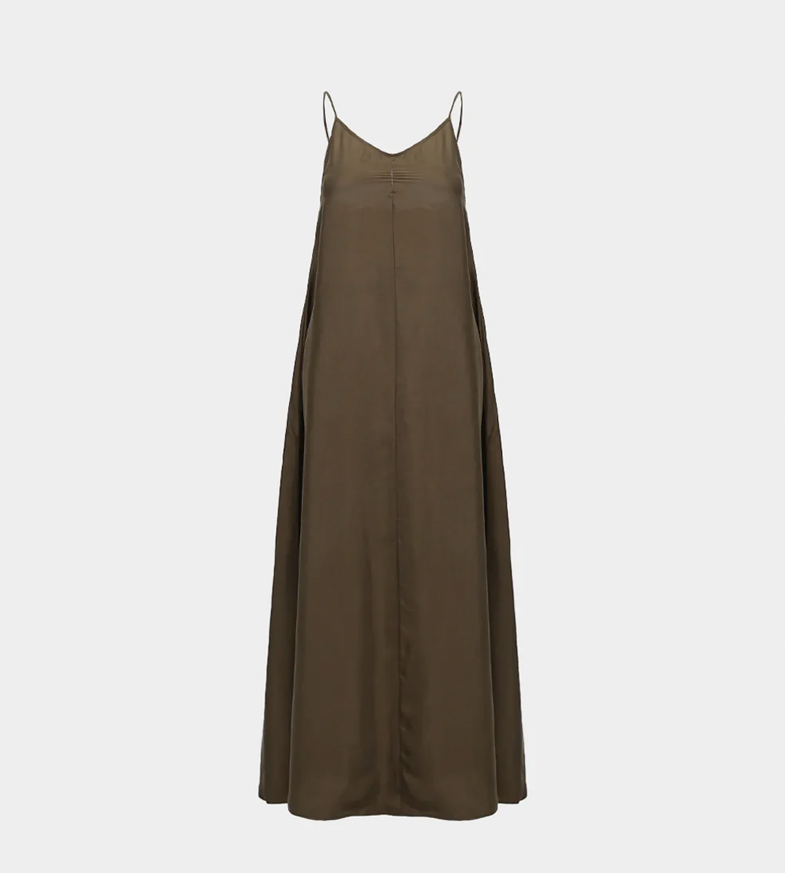 RUOHAN - Evia Slip Dress Olive