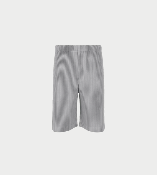 Homme Plisse Issey Miyake - Aug Pleated Shorts Gray