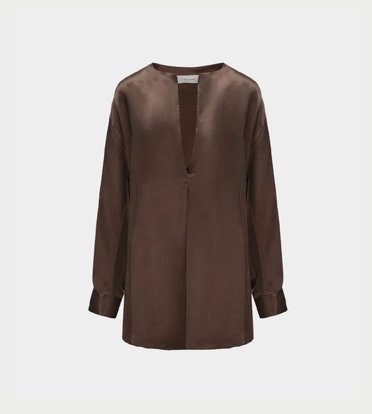 RUOHAN - Cognac Brac Shirt Brown