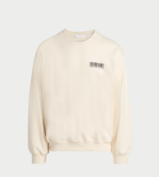 HELMUT LANG - Schedule Crewneck White
