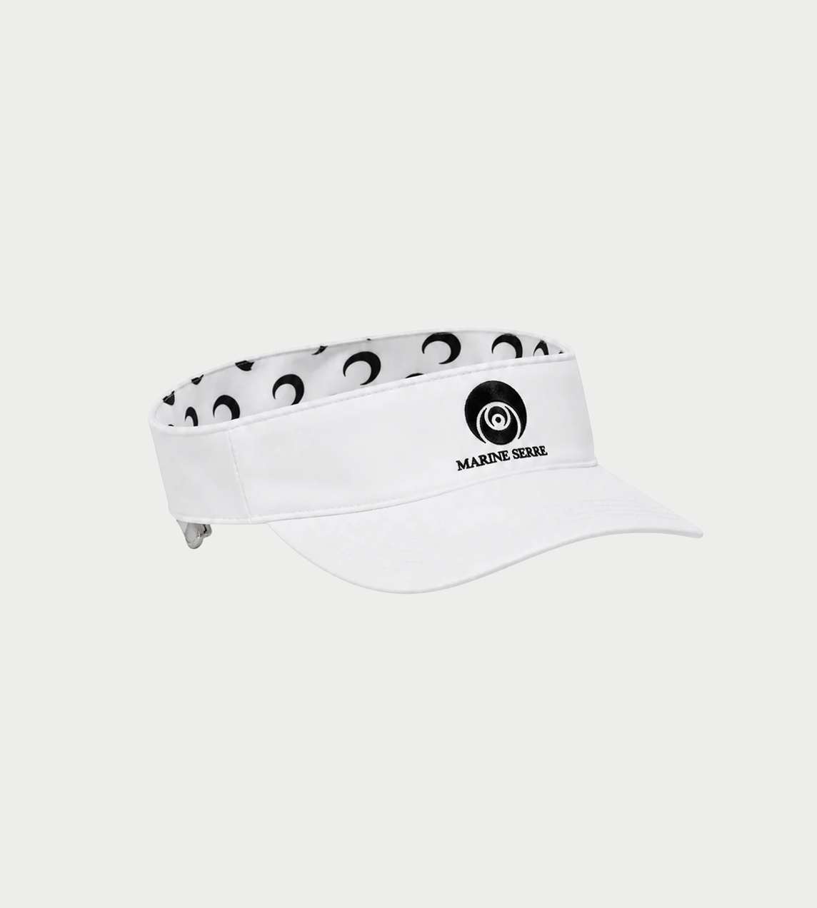 MARINE SERRE - Moon Printed Athleisure Visor White
