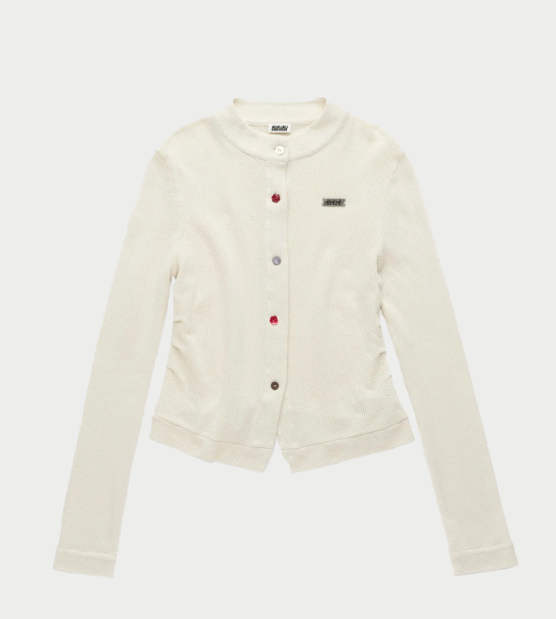 AVAVAV - Cherie Button-up Cardigan White