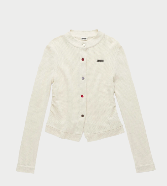 AVAVAV - Cherie Button-up Cardigan White