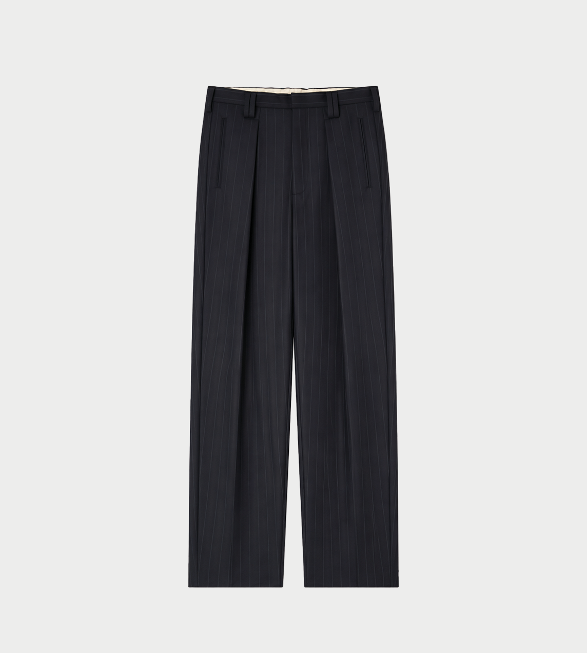 UJOH - Cross Tuck Pants Navy