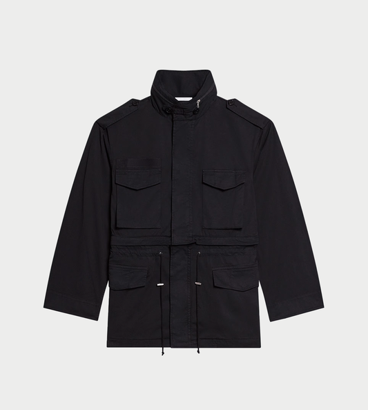 HELMUT LANG - Detachable Field Jacket Blk